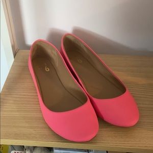 NWB pink flats